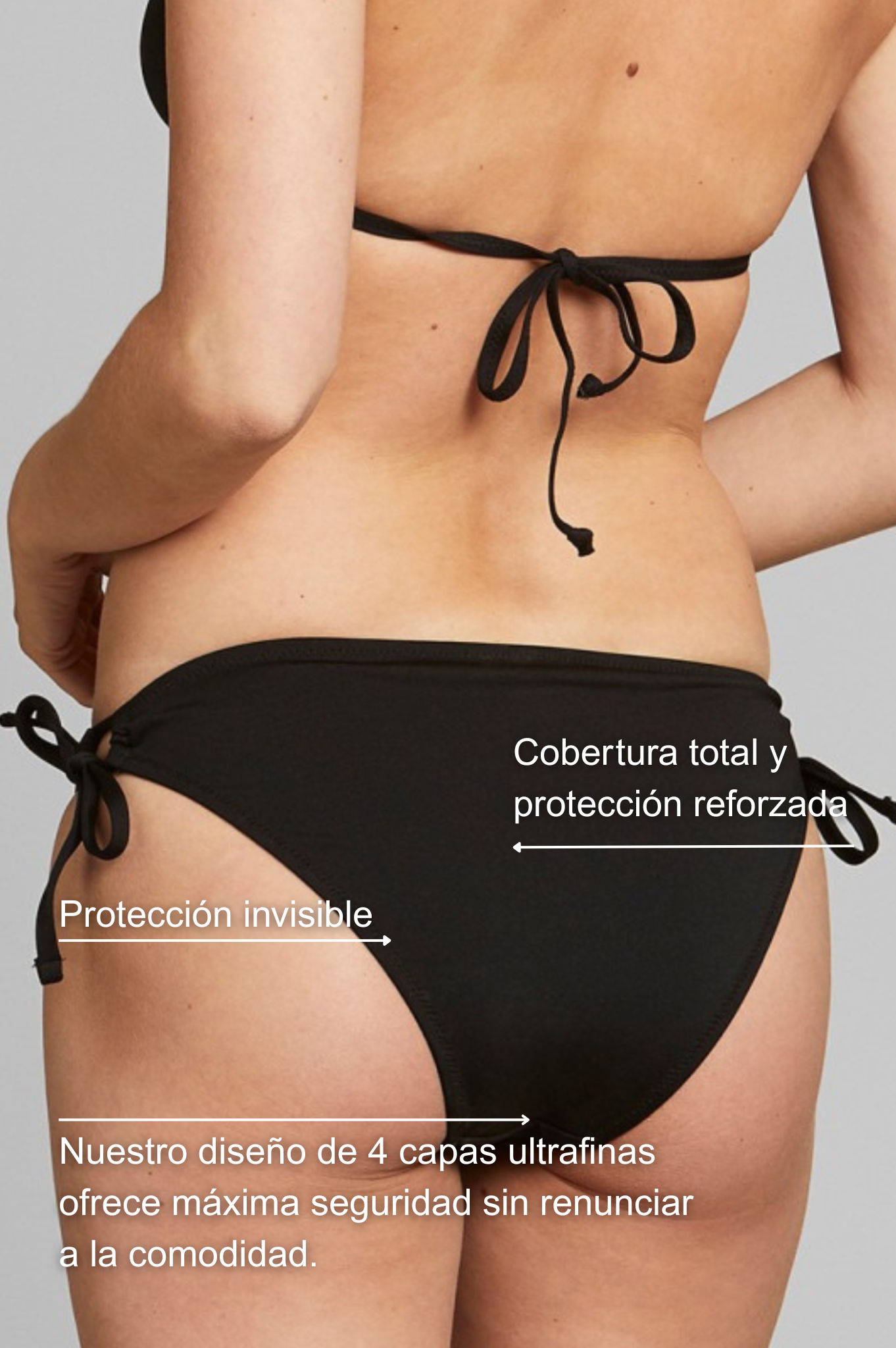 Braguita menstrual ajustable para bañador – Ola