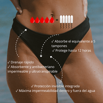 Bikini menstrual sin fugas - Brisa